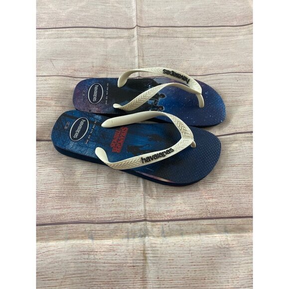 Havaianas Stranger Things Collab Unisex Flip Flops - 37-38 - Picture 4 of 11